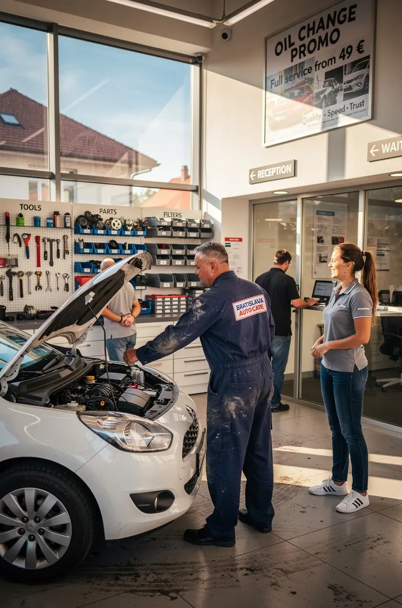 Detailný pohľad na diagnostický prístroj používaný na rutinnú kontrolu stavu auta a identifikáciu potenciálnych problémov.